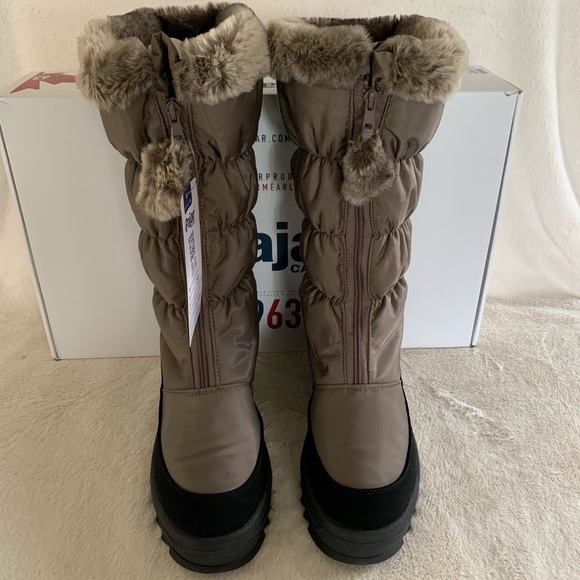 Pajar Canada Tegan Faux Fur Quilted Snow Boots